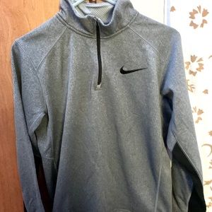 Grey Nike Quarter Zip